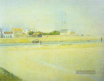  1888 - der Kanal bei Gravelines Grand Fort Philippe 1888